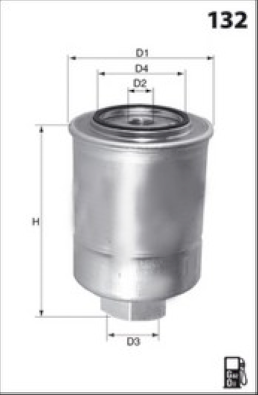 ELG5255 Palivový filter MECAFILTER