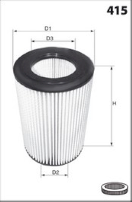 EL3923 Vzduchový filter MECAFILTER