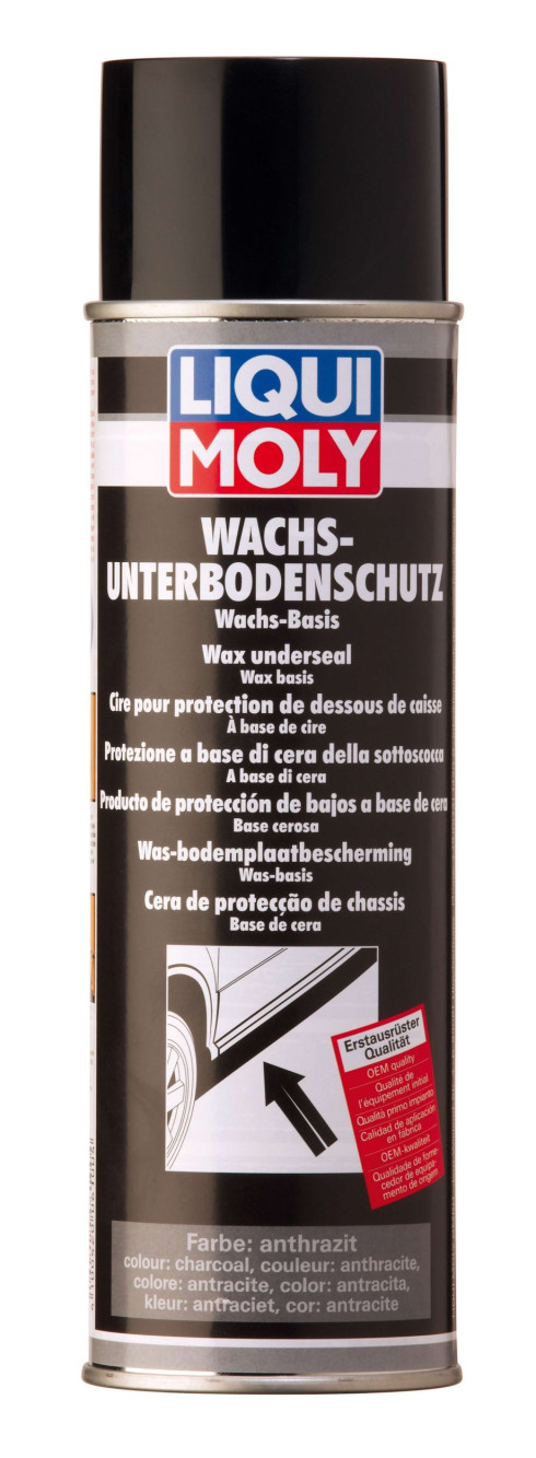 6100 Konzervovací vosk Wax Underseal, anthracite/black (Spray) LIQUI MOLY