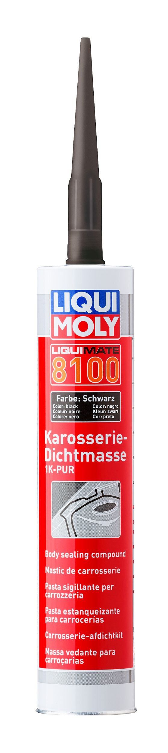 6146 LIQUI MOLY GmbH 6146 Těsnicí hmota liquimate 8100 (1k-pu) černá LIQUI MOLY