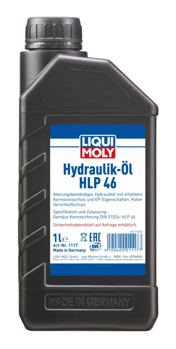 1117 LIQUI MOLY GmbH 1117 Hydraulický olej hlp 46 LIQUI MOLY