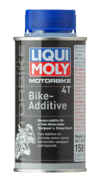 1581 LIQUI MOLY LIQUI MOLY Motorbike 4T-Additiv - přísada do paliva 4T motocyklů 125 ml 1581 LIQUI MOLY
