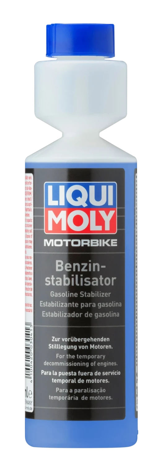 3041 LIQUI MOLY LIQUI MOLY Motorbike Benzin Stabilisator - stabilizátor benzínu Motorbike 250 ml 3041 LIQUI MOLY