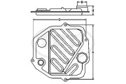 SG 1701 Sada hydraulického filtra automatickej prevodovky SCT - MANNOL