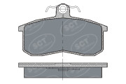 SP101 Sada brzdových platničiek kotúčovej brzdy SCT - MANNOL