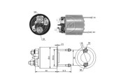 227516 Elektromagnetický spínač pre żtartér ERA