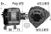 209118 Alternátor OEM ERA