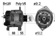 209139 Alternátor OEM ERA