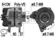 209170 Alternátor OEM ERA