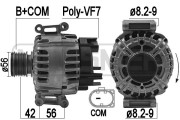 209220 Alternátor OEM ERA