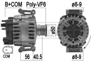 209221 Alternátor OEM ERA