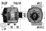 209243 Alternátor OEM ERA