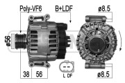 209285 Alternátor OEM ERA