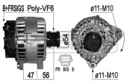 209313 Alternátor OEM ERA