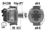 209477 Alternátor OEM ERA