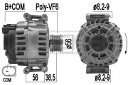 209493 Alternátor OEM ERA