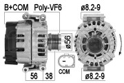 209592 Alternátor OEM ERA