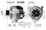 210536 Alternátor OEM ERA