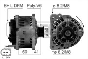 210568 Alternátor OEM ERA