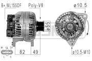 210594 Alternátor OEM ERA