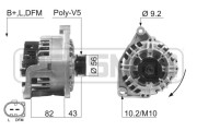 210601 Alternátor OEM ERA