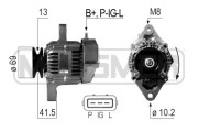 210681 Alternátor OEM ERA