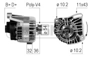 210745 Alternátor OEM ERA