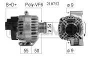 210752 Alternátor OEM ERA