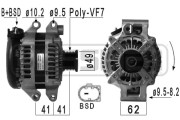 210977 Alternátor OEM ERA