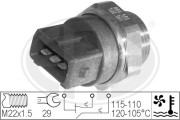 330227 Teplotný spínač ventilátora chladenia ERA