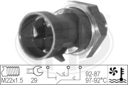 330228 Teplotný spínač ventilátora chladenia ERA