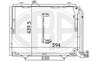 667145 Kondenzátor klimatizácie ERA
