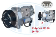 670046 Kompresor klimatizácie ERA