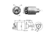 ZM1473 Elektromagnetický spínač pre żtartér ERA