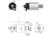 ZM1665 Elektromagnetický spínač pre żtartér ERA