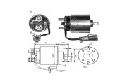 ZM1719 Elektromagnetický spínač pre żtartér ERA