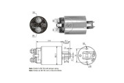 ZM1784 Elektromagnetický spínač pre żtartér ERA