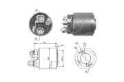 ZM2491 Elektromagnetický spínač pre żtartér ERA