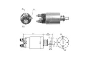 ZM2689 Elektromagnetický spínač pre żtartér ERA