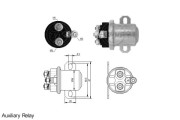 ZM3409 Elektromagnetický spínač pre żtartér ERA