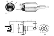 ZM3639 Elektromagnetický spínač pre żtartér ERA