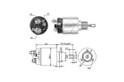 ZM3674 Elektromagnetický spínač pre żtartér ERA