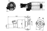 ZM3705 Elektromagnetický spínač pre żtartér ERA