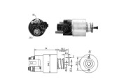 ZM391 Elektromagnetický spínač pre żtartér ERA