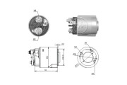 ZM4495 Elektromagnetický spínač pre żtartér ERA