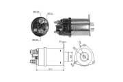 ZM450 Elektromagnetický spínač pre żtartér ERA