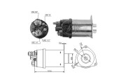 ZM454 Elektromagnetický spínač pre żtartér ERA