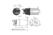 ZM459 Elektromagnetický spínač pre żtartér ERA