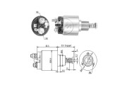 ZM576 Elektromagnetický spínač pre żtartér ERA