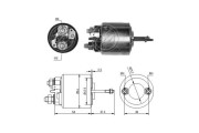 ZM597 Elektromagnetický spínač pre żtartér ERA